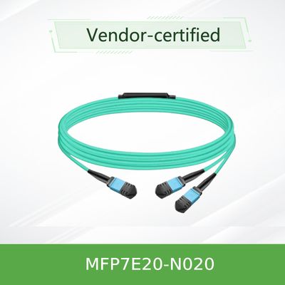 Nvidia Mfp7e20-Nxxx Multimode Optique Splitter câble à fibre optique Mfp7e20-N020 Mmf, MPO12 APC à 2xmpo12 APC