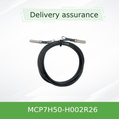 MCP7H50-H002R26 Cable à bande infrarouge de 200 Gb/s à 2 × 100 Gb/s de 2,0 m 26 AWG