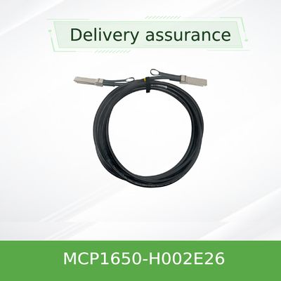 MCP1650-H002E26(980-9I549-00H002) Cable Mellanox Dac en cuivre passif Ib HDR Jusqu'à 200 Go/S Qsfp56 2M