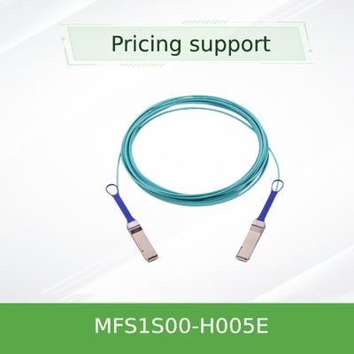 câbles MFS1S00-H005E 200Gb/s de 5m QSFP56 MMF Mellanox AOC HDR