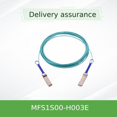 Câble à fibres optiques actif multi Mellanox MFS1S00-H003E du mode AOC Qsfp+