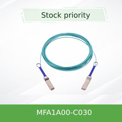 AOC optique actif Mellanox 100GbE câble MFA1A00-C030 QSFP LSZH 30m
