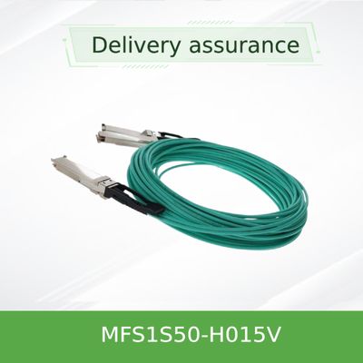 MFS1S50-H015V Câble Mellanox AOC Câble à grande vitesse pour centre de données