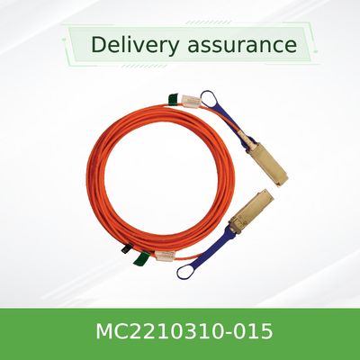 40GbE orange QSFP+ Mellanox optique actif DAC Cable Ethernet MC2210310-015 15M