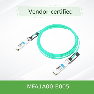 câble MFA1A00-E005 de 400g Mellanox SFP28 AOC