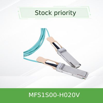 Cable optique actif haute performance 200G QSFP56 20M-AOC MFS1S00-H020V