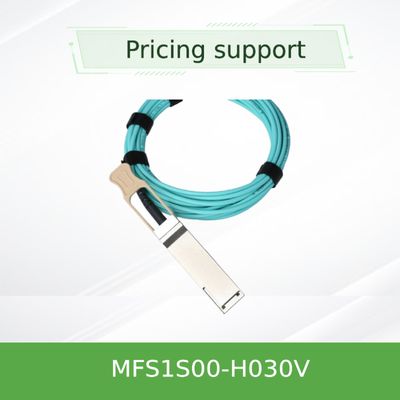 Câble fait sur commande du câble MFS1S00-H030V Mellanox AOC des câbles 25g AOC de Mellanox HDR