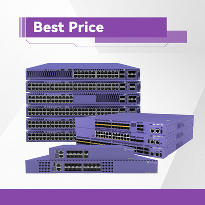 RJ45 48x Commutateur réseau extrême X460 Commutateur PoE+ Porte de console 10GE4 Base 48 Ports