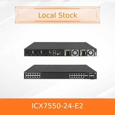 Commutateur Ruckus Icx7550-24-E2 avancé avec 24 ports pour une connectivité transparente