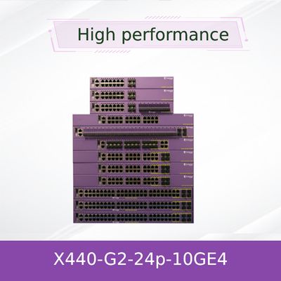 10GE4 Scalable AVB Extreme Networks X440 Switch G2 24T X440-G2-24p-10GE4 neuf et original