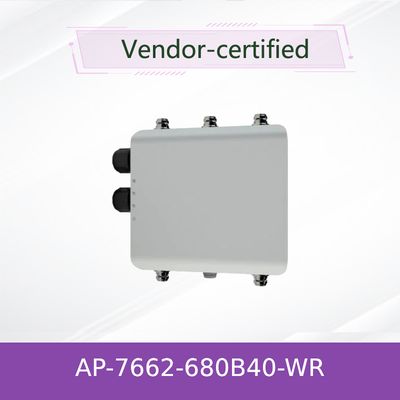 Points d'accès sans fil extrêmes AP -7662 -680B40 - Double-radio extérieure 802.11ac/802.11n de point d'accès d'antenne externe de WR