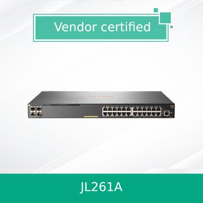 Hpe Aruba Networking 2930f 24G Poe+ 4SFP 370W Switch (JL261A) nouveau et original