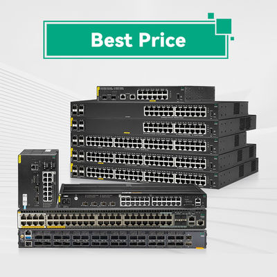 Produits 100% authentiques Hpe Aruba Networking Cx 6200f 24G Class-4 Poe 4SFP+ 370W Switch (JL725B)