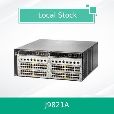 Commutateur Hpe Aruba 5406r Zl2 haute performance J9821A pour entreprises