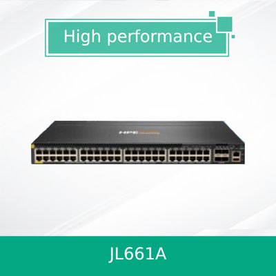 Hpe Aruba Networking Cx 6300m 48 ports 1gbe classe 4 Poe et commutateur SFP56 à 4 ports (JL661A)