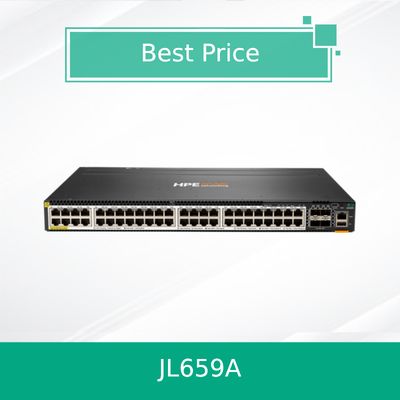 Commutateur Hpe Aruba Networking Cx 6300m 48 ports Hpe Smart Rate 1/2.5/5Gbe PoE et 4 ports SFP56 (JL659A)
