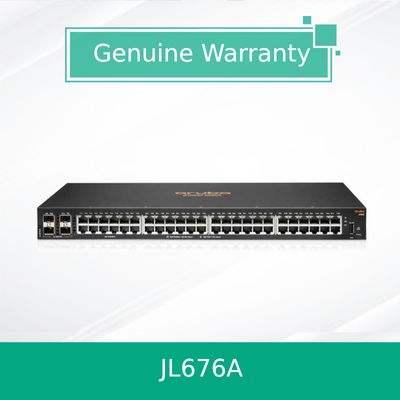 Commutateur géré Hpe Aruba Cx 6100 48g avec ports SFP+ (JL676A) Neuf et original