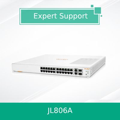 Nouveau réseau HPE original instantané sur commutateur 24p Gigabit 2p 10gbt 2p SFP+ 1960 (JL806A)