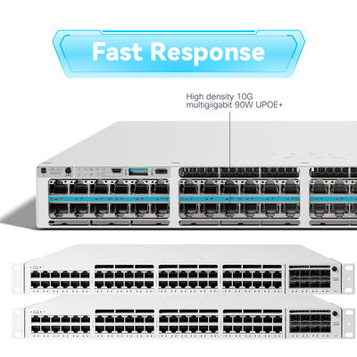 Nouveau commutateur réseau Cisco C9200L-24t-4G-E série 9200 24 ports 10/100/1000 + 4x1G SFP