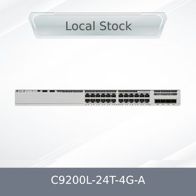 Nouveau commutateur Cisco C9200L-24t-4G-a 9200L 24 ports PoE+ 4G Network Advantage, scellé en usine d'origine