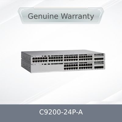 Nouveau commutateur PoE+ C9200-24p-a 24 ports d'origine avec Network Advantage