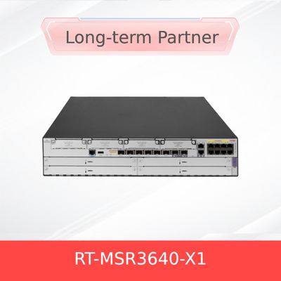 Produits de routeur de la série H3c Rt-Msr3640-X1 Performance de transfert en carton 10 g SFP+