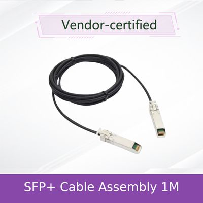 Les points d'accès sans fil extrêmes inc. 10304 SFP + câble équipé 1M 10 Giga ont mordu le passi de l'Ethernet SFP+