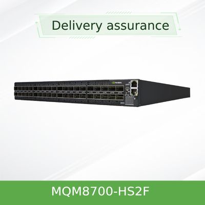 Commutateur NVIDIA Quantum MQM8700-HS2F InfiniBand 200G 40 ports avec flux d'air P2C
