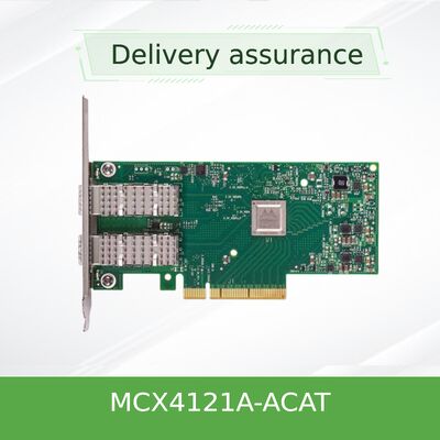 Carte d'adaptateur réseau Mellanox ConnectX-4 Lx MCX4121A-ACAT à double port 25GbE