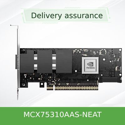 NVIDIA ConnectX-7 MCX75310AAS-NEAT à double port 400Gb/s InfiniBand et Ethernet Adapteur intelligent