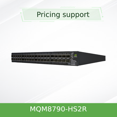 MQM8790-HS2R 200G Commutateur intelligent InfiniBand non géré, C2P Airflow, 40x QSFP56