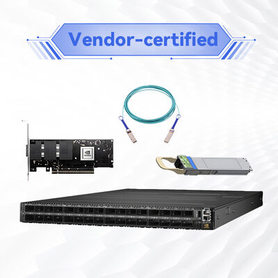 NVIDIA Quantum-2 QM9790-NS2F 400Gb/s Commutateur InfiniBand   64 ports NDR Commutateur intelligent avec 51.2 Tb/s de débit