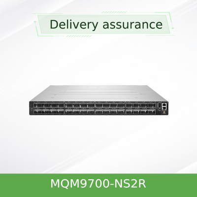 Commutateur InfiniBand NVIDIA Quantum-2 MQM9700-NS2R 400 Gb/s – 64 ports NDR, flux d'air C2P, gestion intégrée