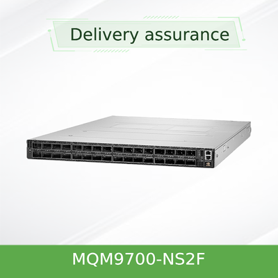 Commutateur InfiniBand NVIDIA Quantum-2 MQM9700-NS2F 400 Gb/s – 64 ports NDR, flux d'air P2C, gestion intégrée