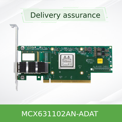 25G Ethernet SmartNIC avec accélération RoCE et SDN NVIDIA ConnectX-6 Lx MCX631102AN-ADAT
