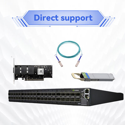 NVIDIA Q3200-RA 800Gb/s Commutateur InfiniBand -- 72 ports, 57,6 Tb/s Chassis à double commutateur