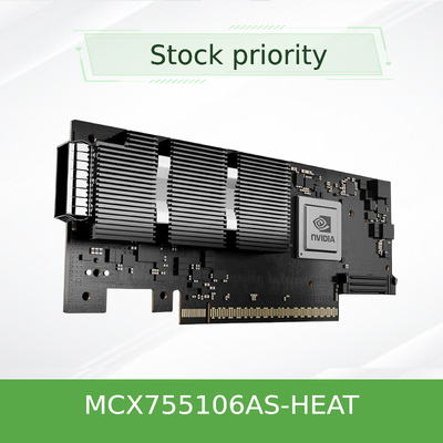Carte InfiniBand double port NVIDIA ConnectX-7 MCX755106AS-HEAT 200G – 2× OSFP