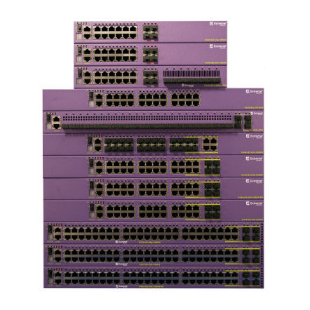 Sommet extrême X440 G2 48p 10GE4 d'Ethernet d'AVB avec le système d'exploitation 4 d'ExtremeXOS par l'intermédiaire du permis