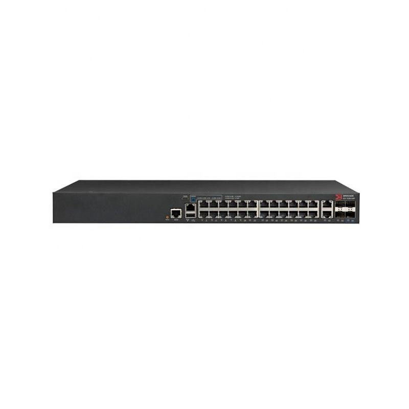 commutateur de réseau de chahut de 24P 4X1G ICX7150 10/100/1000Mbps RJ-45 PoE 370W