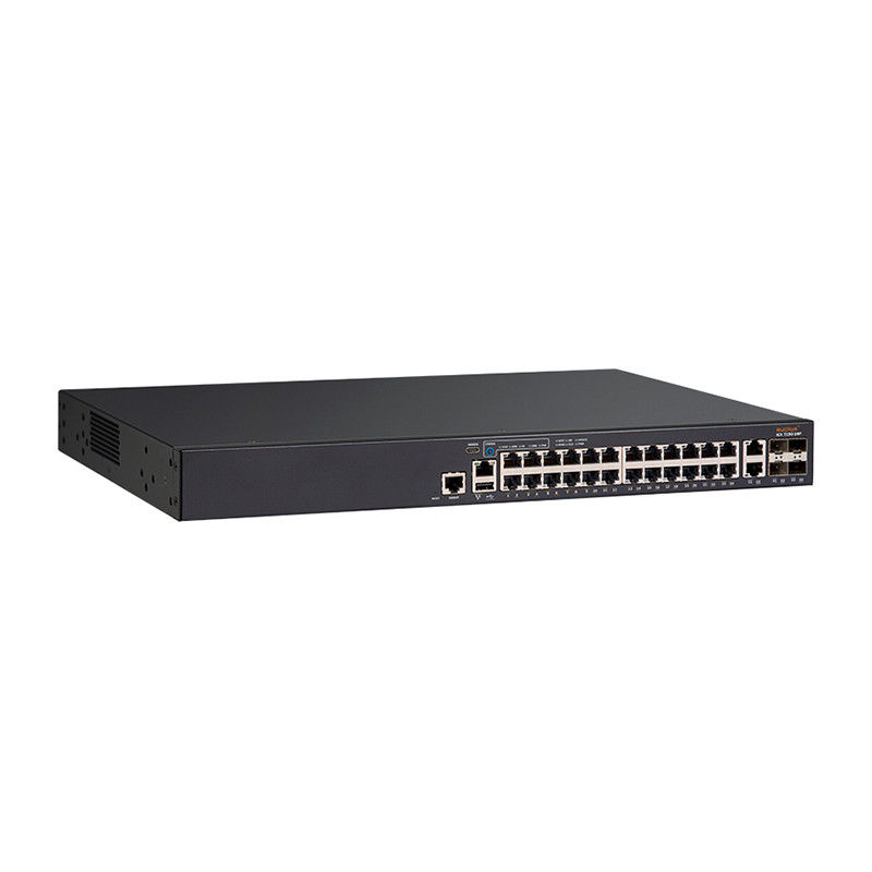 commutateur de réseau de chahut de 24P 4X1G ICX7150 10/100/1000Mbps RJ-45 PoE 370W