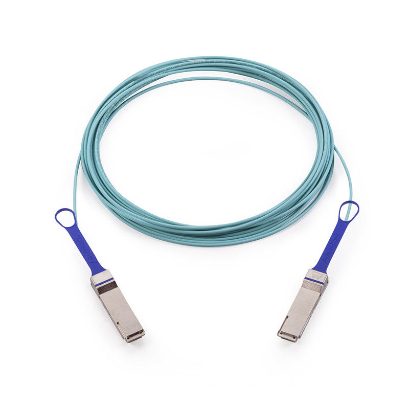 VCSEL a basé le câble MFA1A00-E015 IB EDR de QSFP Mellanox AOC jusqu'à 100Gb/S