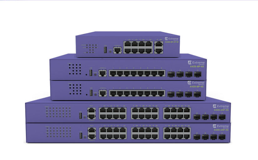 Commutateur AVB Extreme Networks X435 24P X435 4S 68 Gbit/s 50,6 Mpps neuf et original