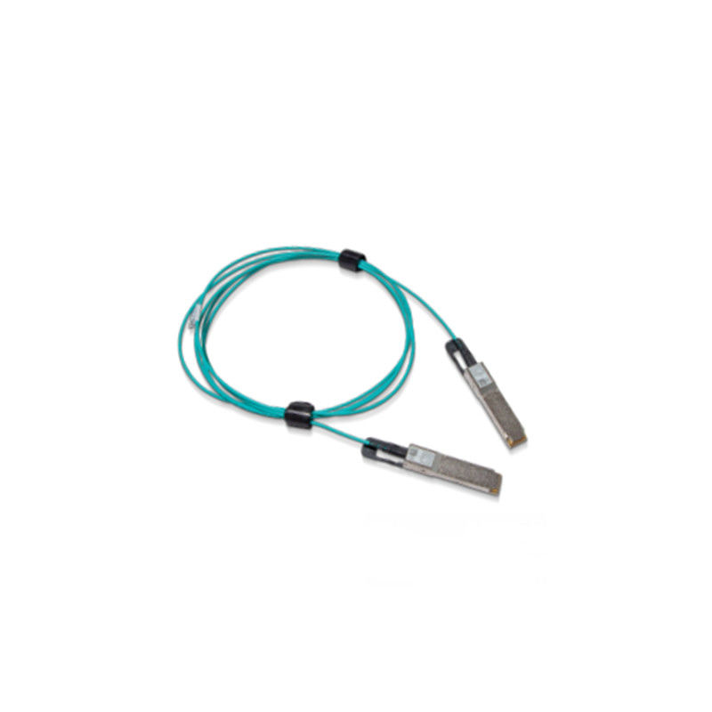 Câble MFS1S00-H020V IB HDR de Mellanox AOC de console jusqu'au câble de réseau de 200Gb/S QSFP56 20m