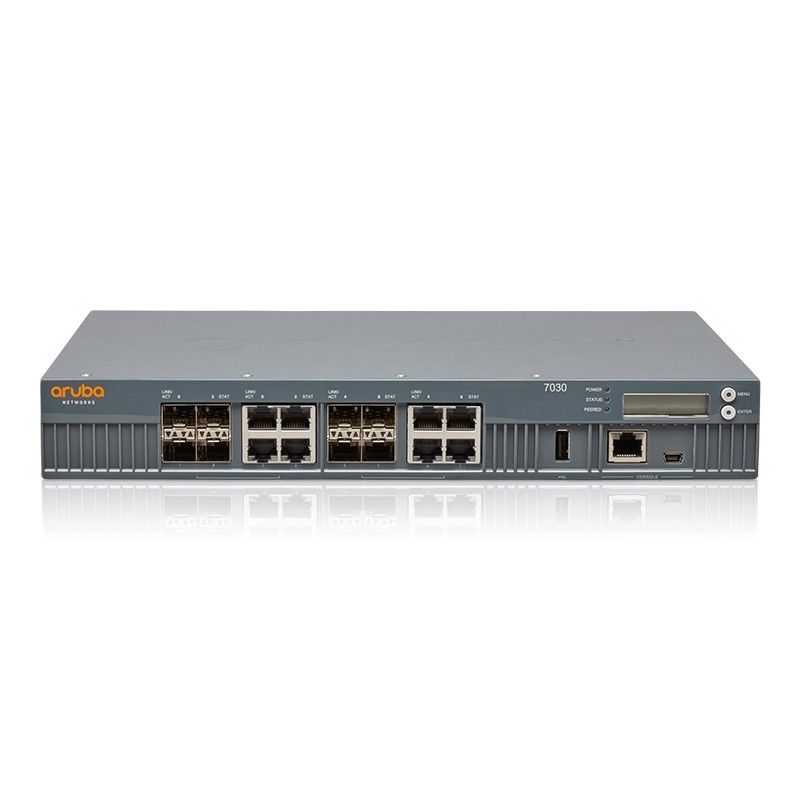7000 séries de WLAN 7030 Aruba de port combiné du contrôleur 64 AP 7030-RWJW686A 8