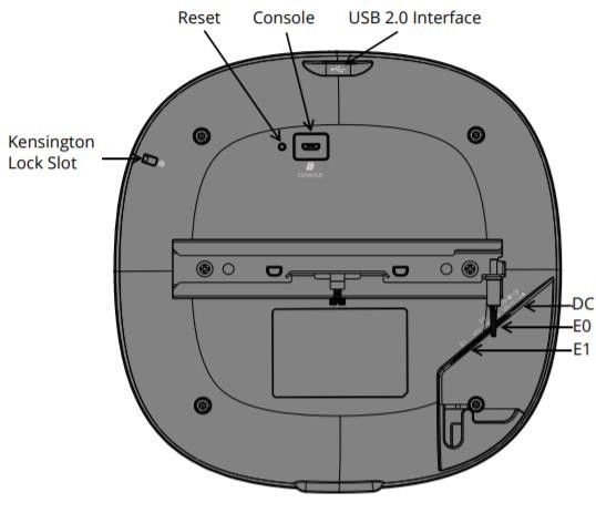 Conjuguent la radio le campus AP 515 Aruba Wifi de 510 séries 6 antennes 802.11ax internes a unifié AP