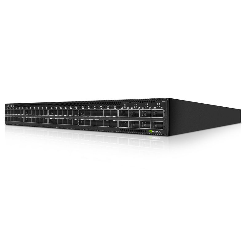 MSN2410-CB2FC Commutateur réseau Mellanox sN2410Mellanox Cumulus Linux 48 ports SFP28 8 ports QSFP28