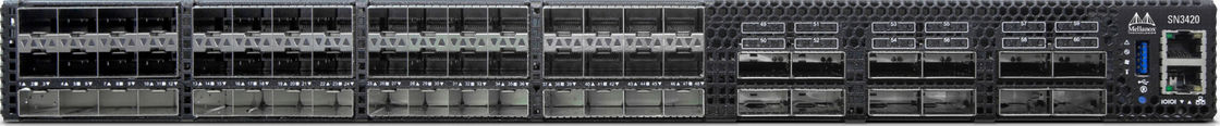 Commutateur MSN3420-CB2F d'Ethernet d'OEM 25GbE/100GbE Mellanox Open Source de commutateur de réseau de Mellanox