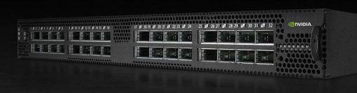 Commutateur MSN3700-VS2FC 200GbE 1U de Linux de cumulus de commutateur de réseau ouvert de 2 blocs alim. Mellanox à C.A.
