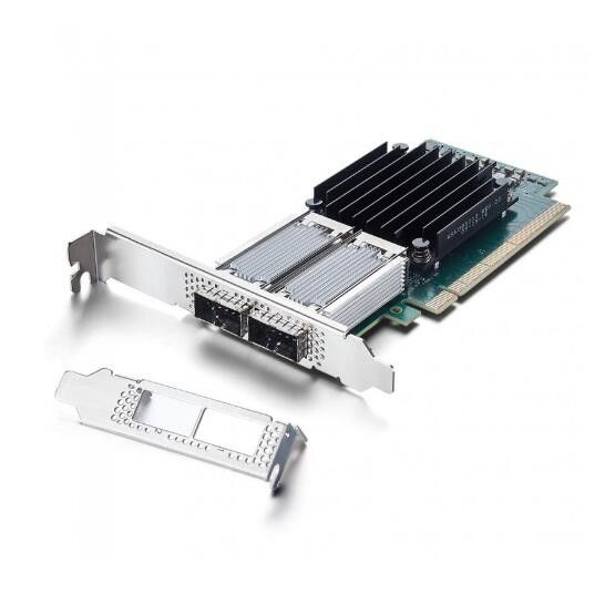 Ethernet Mellanox Nic Cards MCX416A-CCAT 100GbE QSFP28 d'en de PCIe3.0 X16 ConnectX-4