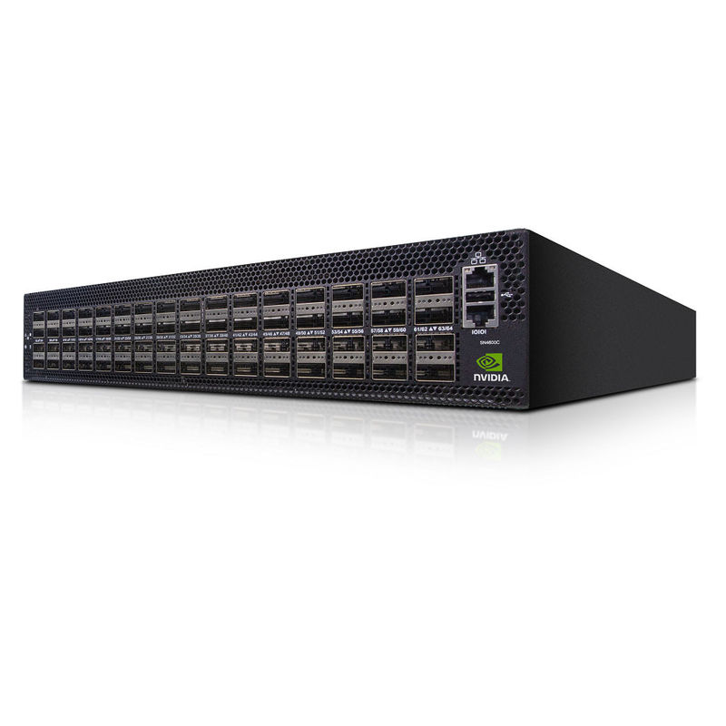 Spectrum-3 a basé 	Commutateur MSN4600 - CS2F de réseau ouvert du commutateur de réseau de Mellanox Sn4600c avec l'onyx